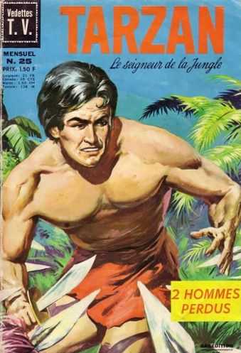 Scan de la Couverture Tarzan Vedettes Tv n 25